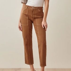 Reformation Kealy Carpenter High Rise Jeans